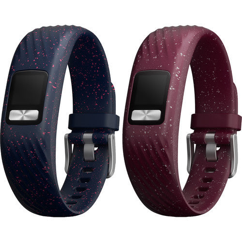 Garmin vivofit 4 Bands - Merlot and Navy Speckled, 2 Pack - 010-12640-00