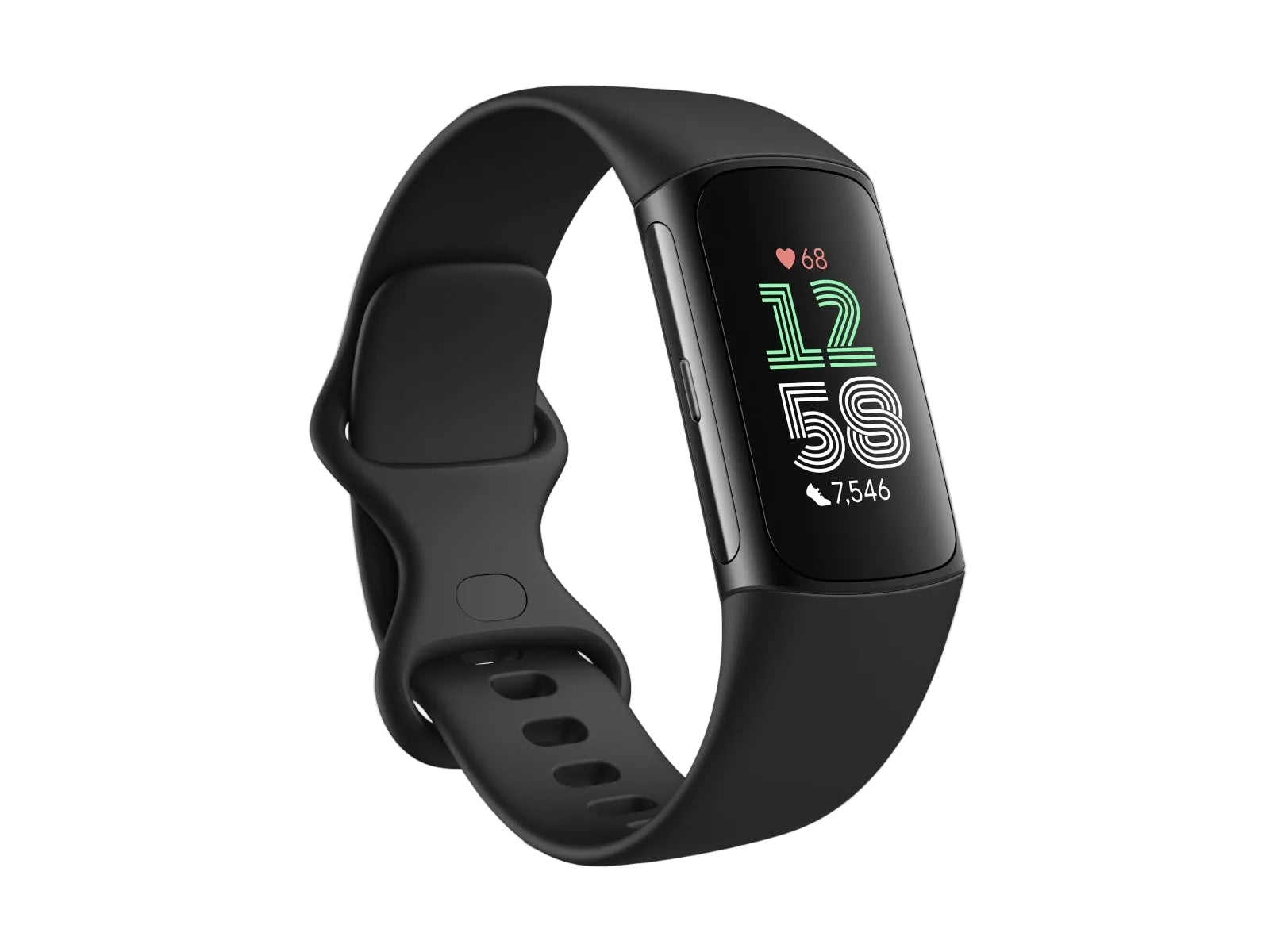 Fitbit Charge 6 - Advanced Fitness Tracker with GPS, Google Maps & NFC Payments - Obsidian/Black Aluminium | 79-GA05183-GB Fitness Tracker