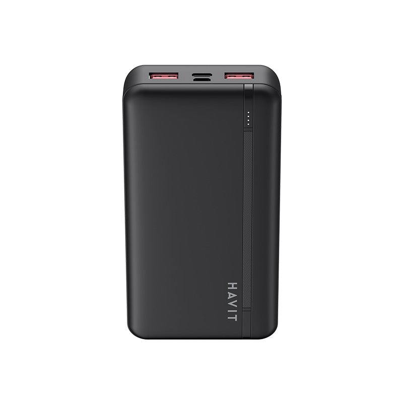 HAVIT 20000mAh Fast Charge Power Bank for iPhone Black | PB92 BLK