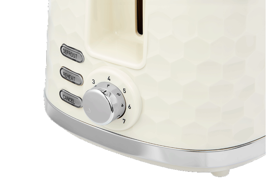 Morphy Richards Hive 2 Slice Toaster , Cream 220032