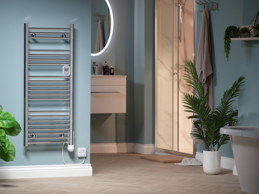 Dimplex 200W Heated Towel Rail, Chrome TRM21C5