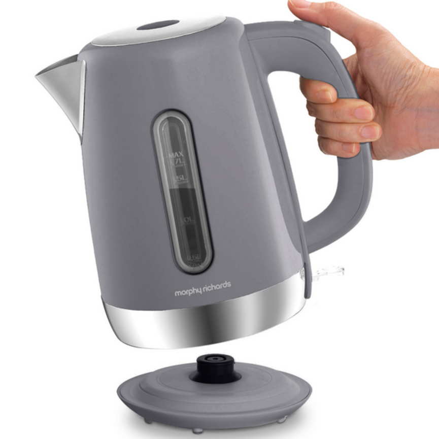 Morphy Richards Equip Kettle, Grey 102787