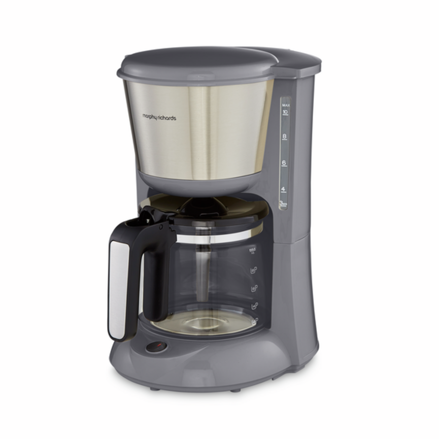 Morphy Richards Equip Coffee Maker, Grey 162505