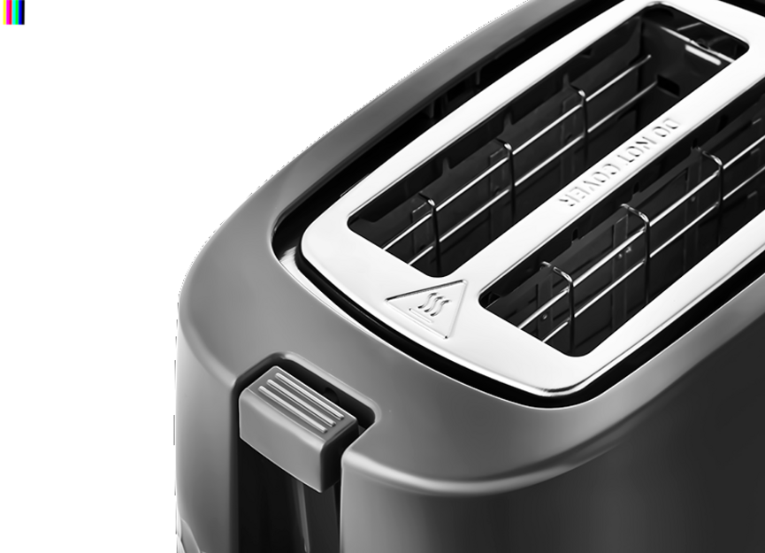 Morphy Richards Hive 2 Slice Toaster , Black 220031