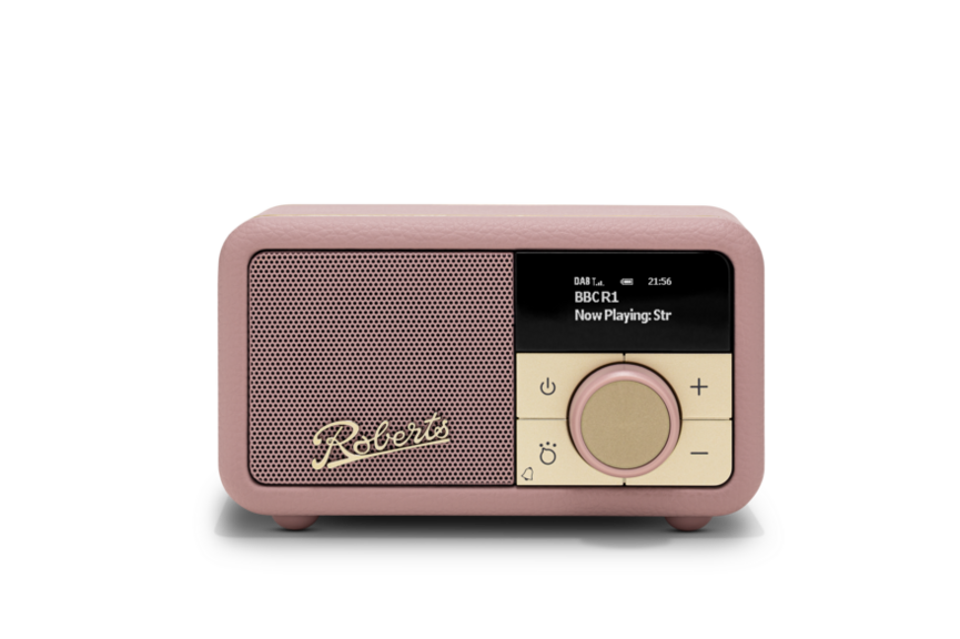 Roberts Revival Petite 2 DAB+ FM Bluetooth Radio Dusky Pink | REV-PETITE2DP