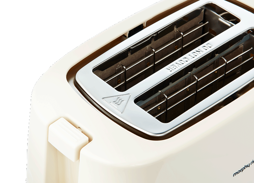 Morphy Richards Hive 2 Slice Toaster , Cream 220032