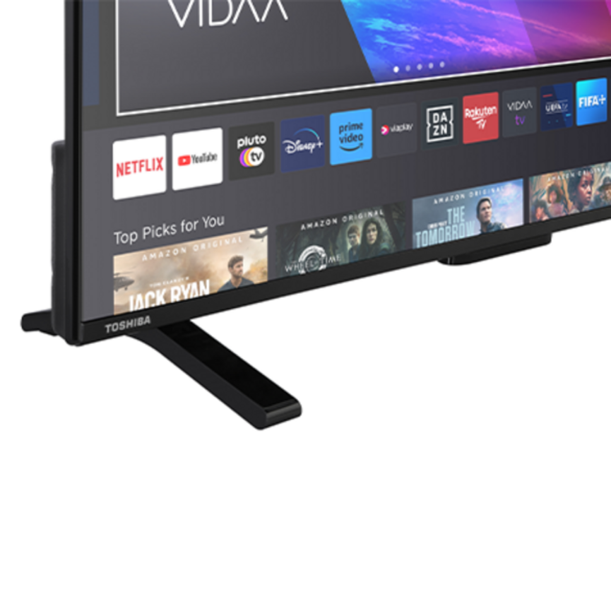 Toshiba 55 Inch 4K QLED VIDAA Borderless Smart TV | 55QV3F63DB