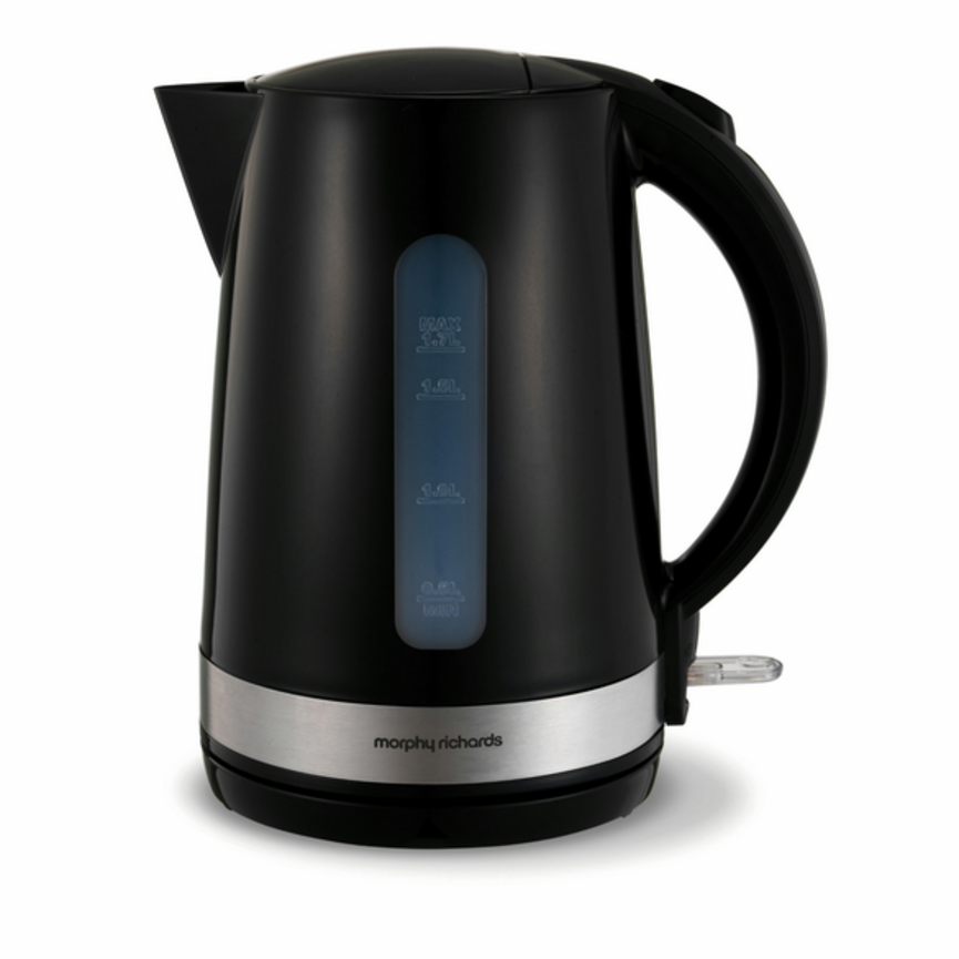 Morphy Richards Premium Plastic Jug Kettle, Black 980524
