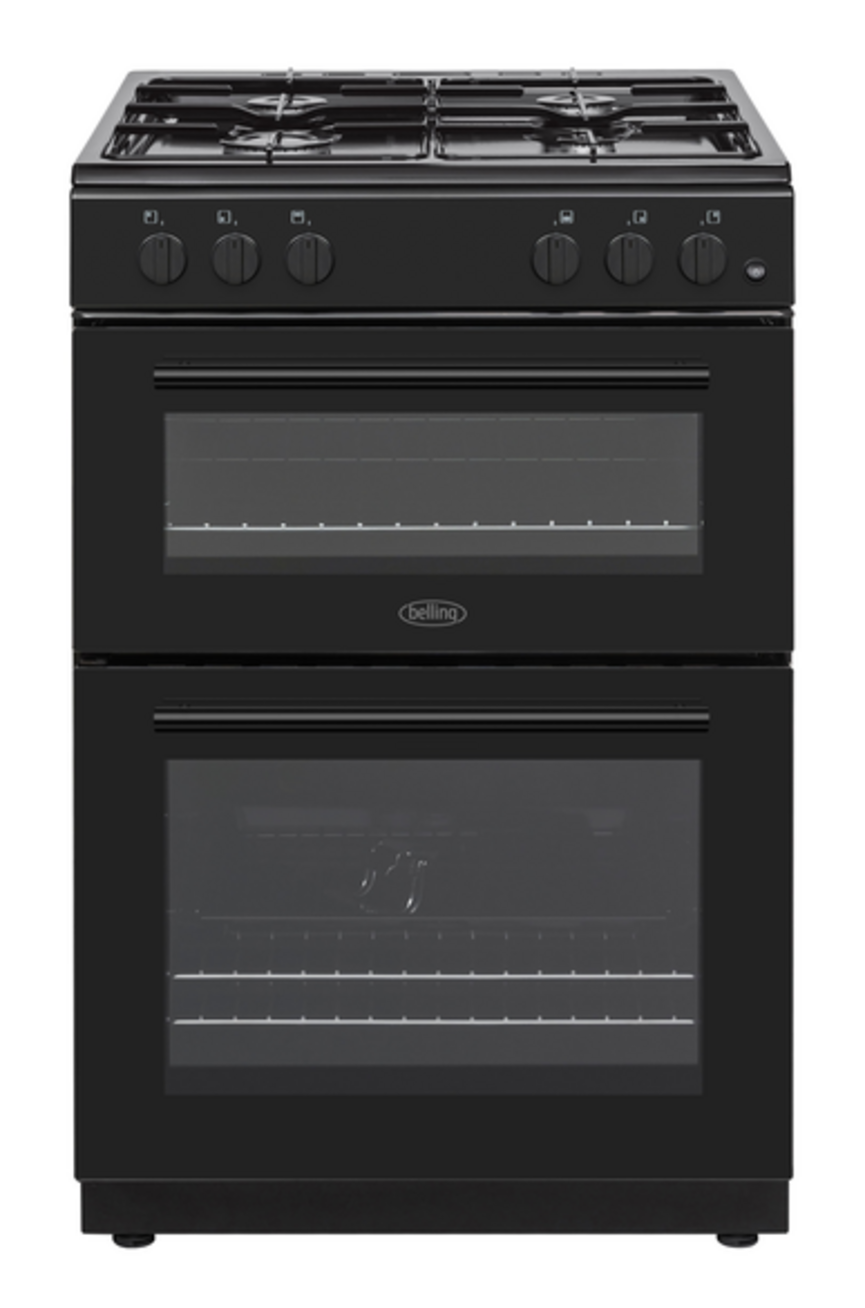 Belling 60cm Freestanding Bottled Gas Cooker Black | BFSG61TCBKLPG