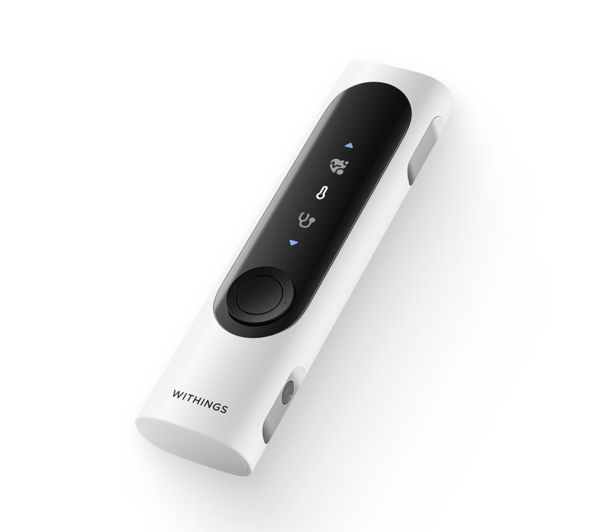 Withings BeamO - Portable 4-in-1 Health Monitor ECG, Stethoscope, SpO2 & Temperature | 78-SCT02-02-All-Int Health Monitor