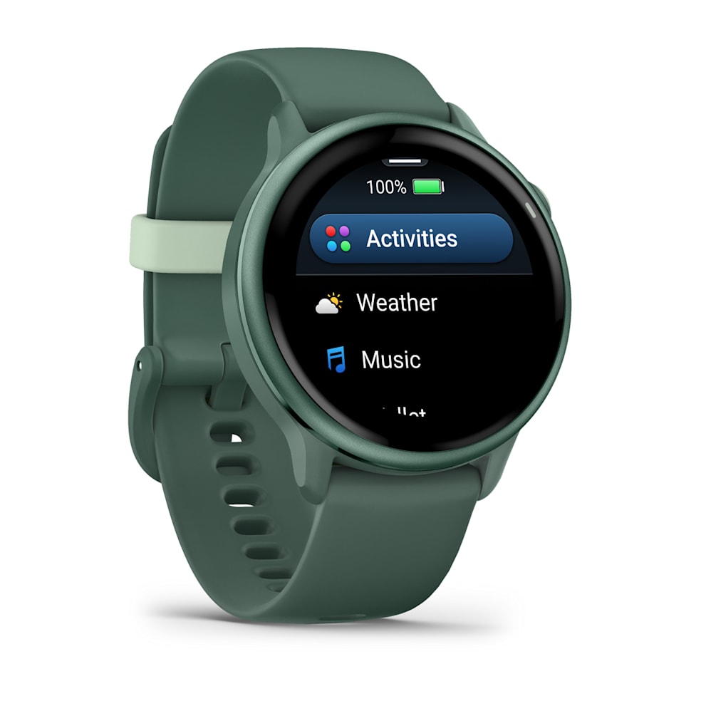Garmin Vevoactive 6 GPS Smartwatch-Jasper Green | 49-GAR-010-02985-02
