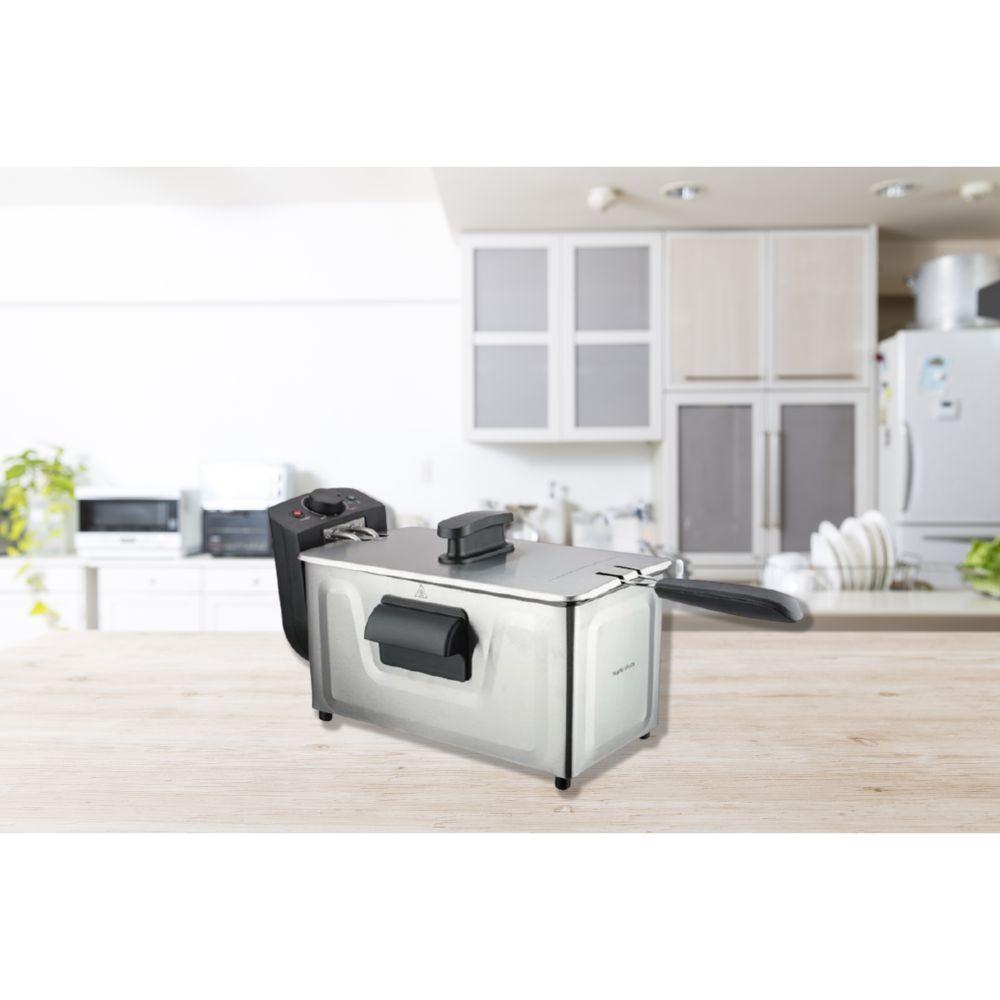 Morphy Richards 3L 1800W Deep Fat Fryer, Stainless Steel 980568