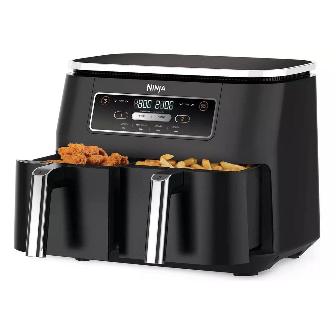 Ninja Foodi 4-in-1 Dual Zone Air Fryer 7.6L Black | AF200UK