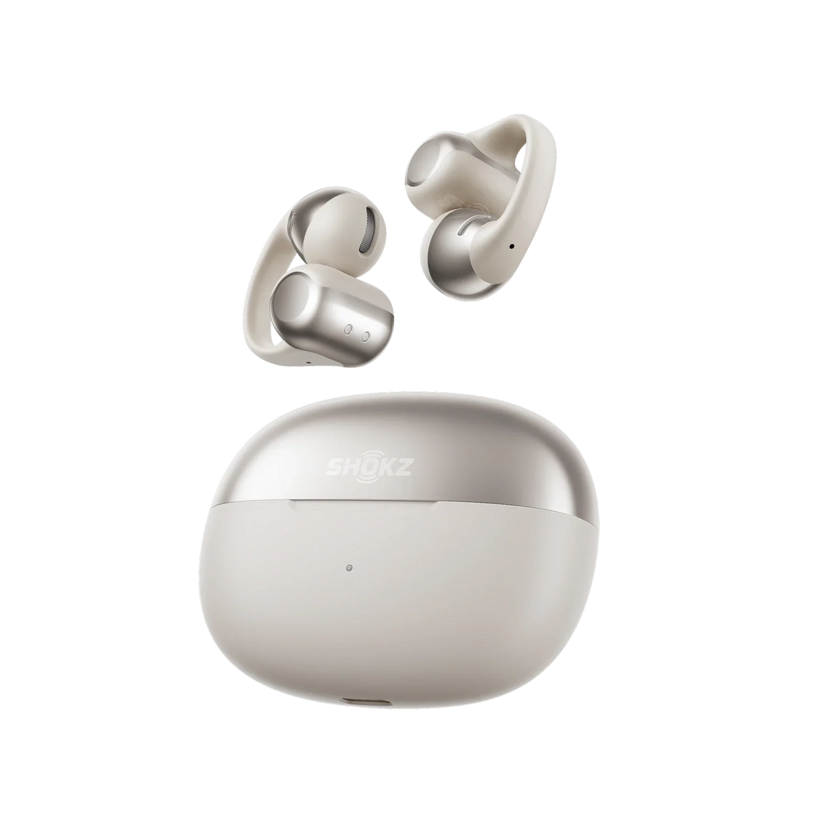 Shokz OpenDots ONE Open-Ear Clip-On Earphones, Grey product image