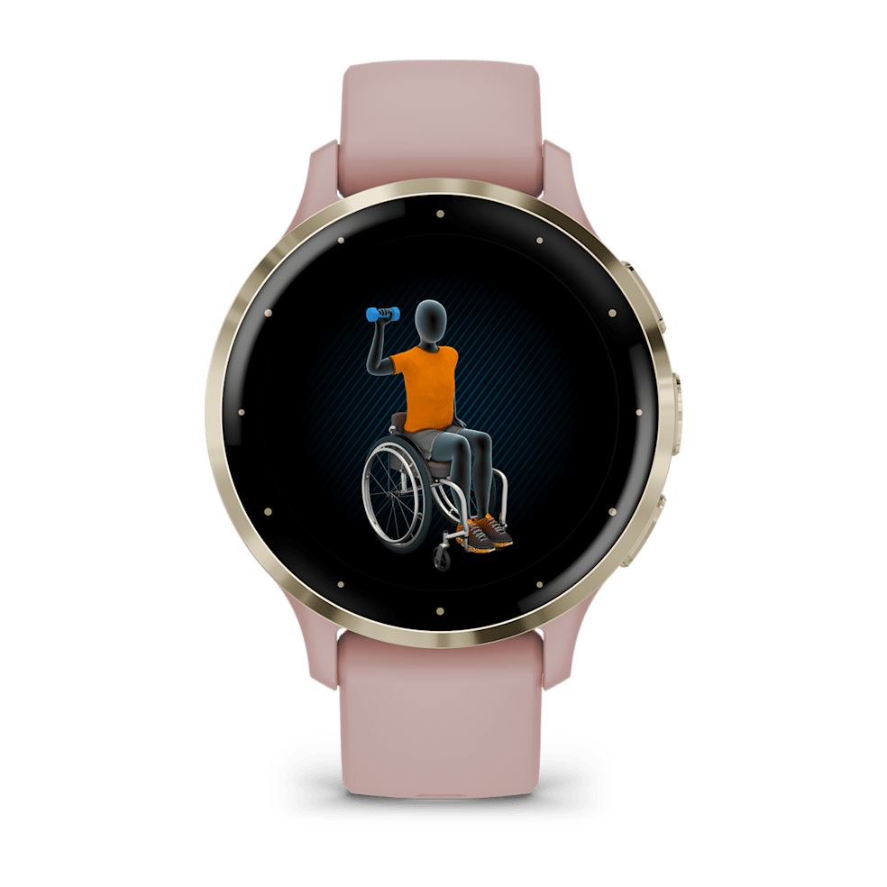 Garmin Venu 3S Soft Gold & French Grey | 010-02785-03