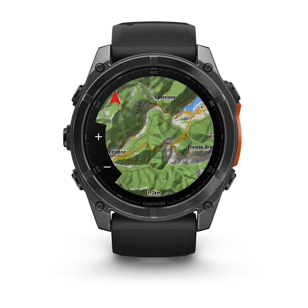 Garmin Fenix 8 AMOLED 51mm Slate Grey with Black Band | 010-02905-00