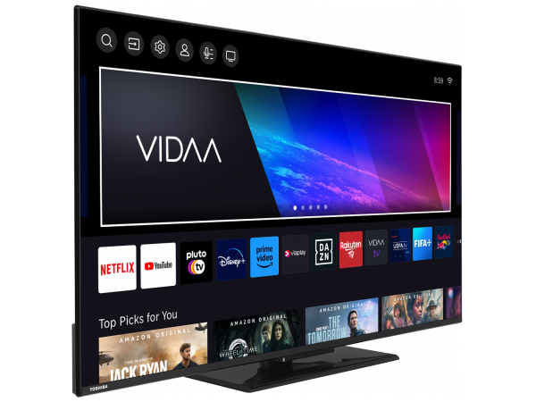Toshiba 55 Inch 4K Ultra HD HDR VIDAA Smart TV | 55UV3463DB