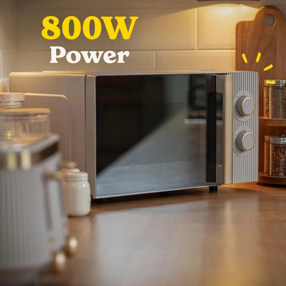 Russell Hobbs Brontë 20L Microwave Stone | RHMM833ST