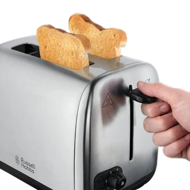 Russell Hobbs Adventure 2 Slice Toaster Brushed Stainless Steel | 24080