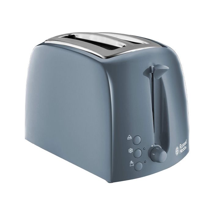 Russell Hobbs Textures 2-Slice Grey Toaster – 21644 Toaster
